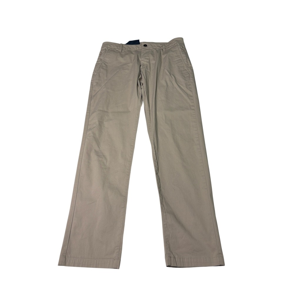 Birddogs Mens Boomstick Chino Pants Khaki Tan Size 32x28 Stretch Twill Slim Fit